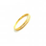 585er Gelbgold Ring mit Zirkonia